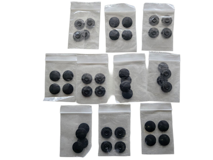 MacBook Pro Unibody Complete Repair Bundle — Bottom Case Screws + HDD Screws + Rubber Feet (A1278 A1286 A1297)