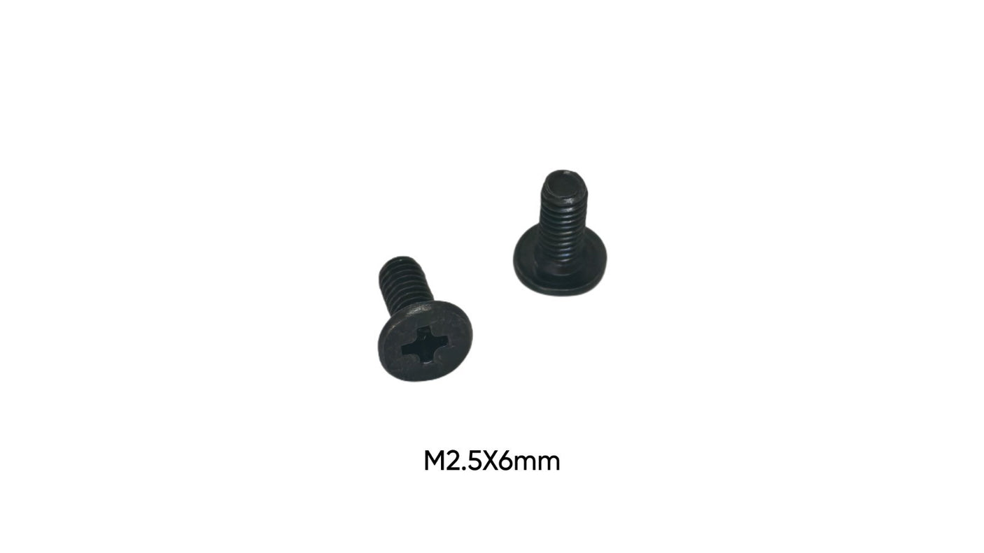 M2.5 x 6mm Laptop Bottom Cover Screws Back Case Phillips Replacement Set
