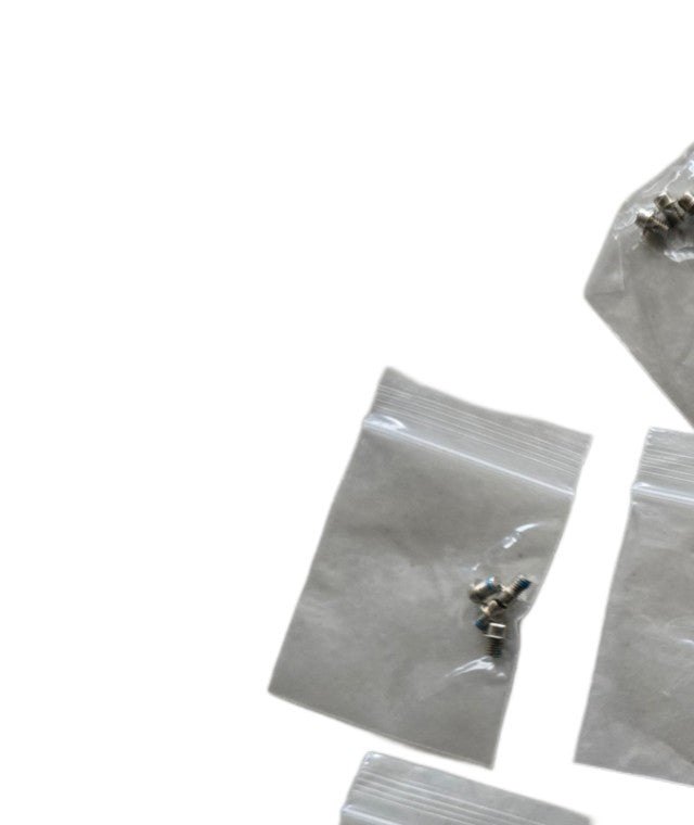 MacBook Pro Unibody Complete Repair Bundle — Bottom Case Screws + HDD Screws + Rubber Feet (A1278 A1286 A1297)