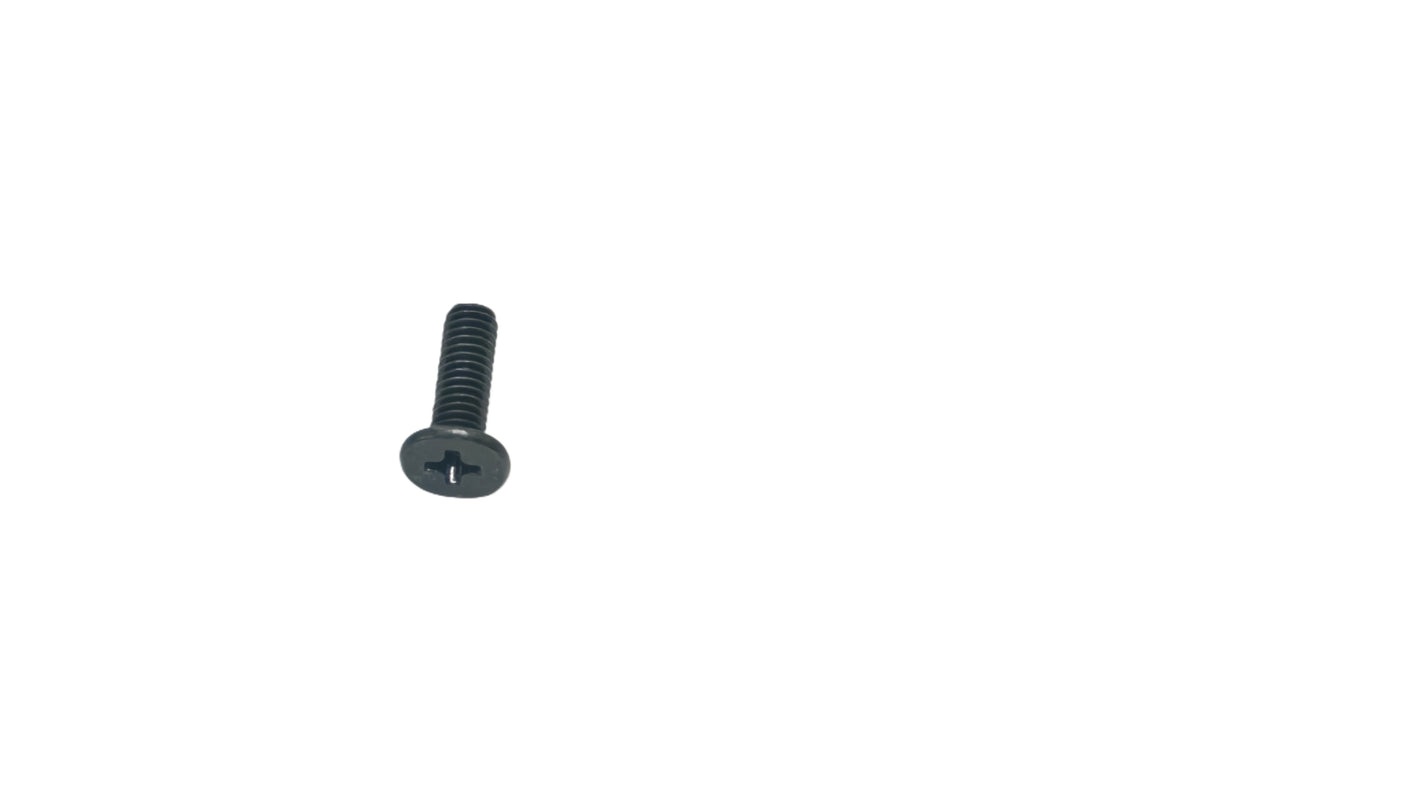 M2.5 x 8mm Phillips Flat Head Carbon Steel Machine Screws for Raspberry Pi 5 Case (Black)