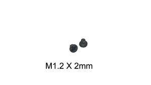 M2 x 2mm Phillips Flat Head Screw for HP EliteBook 840/846 G6 Laptop Repair - Single Replacement Black