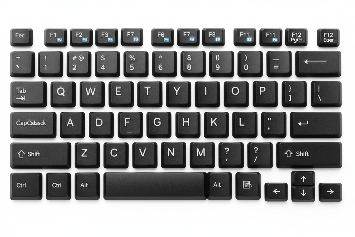 Keyboard Key Replacement for Laptop and Computer Keys