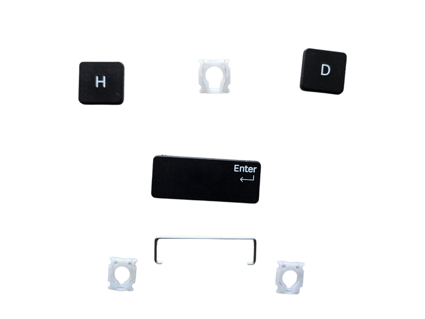 Individual Laptop Keyboard Keycap Key Replacement for Samsung NP540U3C, NP530U3C, NP535U3C, NP532U3C