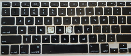 Individual Laptop Keyboard Keycap Key Replacement for MacBook Pro 15″ A1286 (Late 2008 / Early 2009)