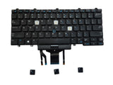 Individual Laptop Keyboard Keycap Key Replacement for Dell Latitude E5450, 5480, 5490, 7480