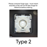 Acer Nitro 5 AN51556 AN515-57 AN515-58 AN517-54 Keyboard Keycap Replacement Keys Type 2