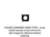 Individual Laptop Keyboard Keycap Key Replacement for HP 15-BA Series (15-BA008CA, 15-BA009CY, 15-BA009DX)