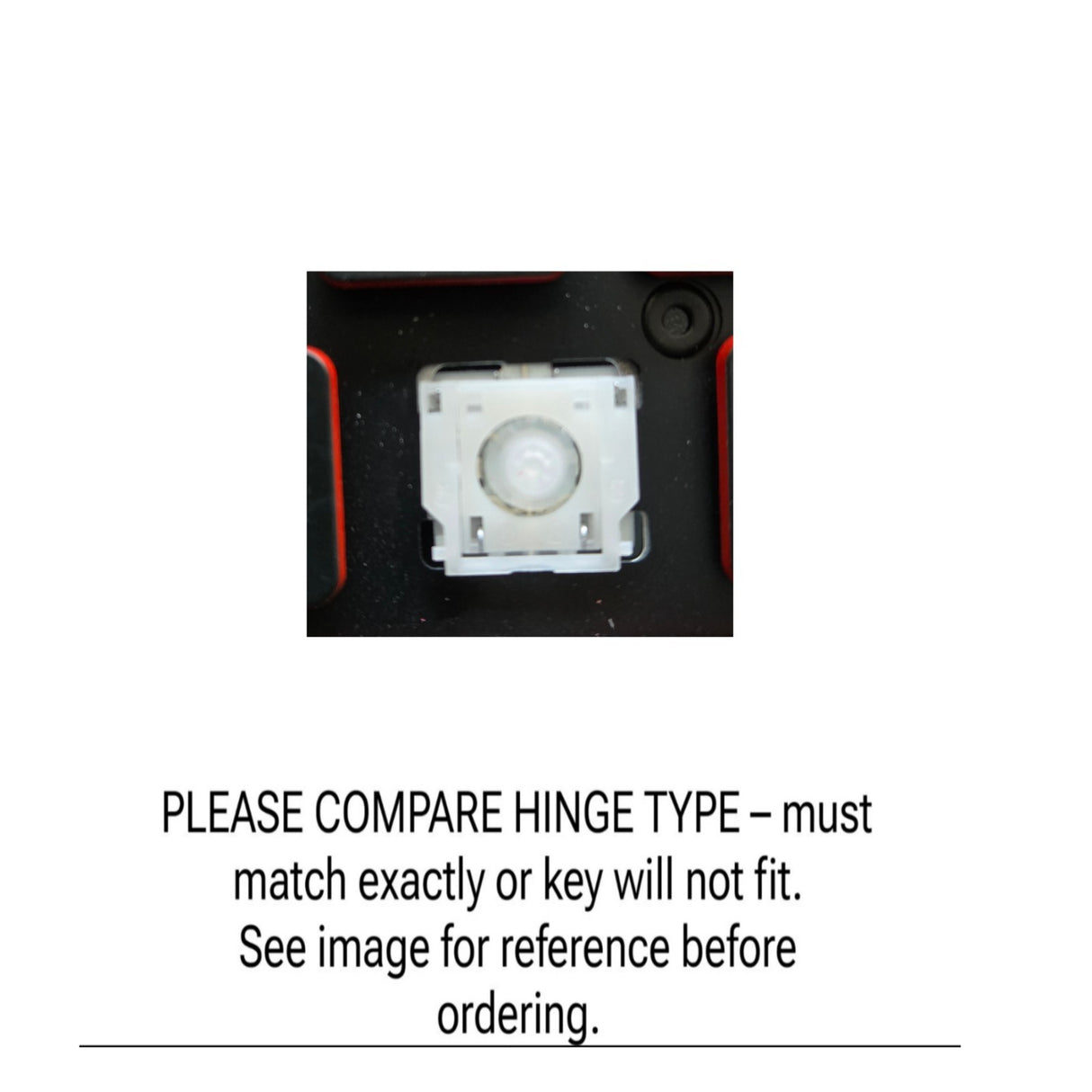 Acer Nitro 5 AN51556 AN515-57 AN515-58 AN517-54 Keyboard Keycap Replacement Keys