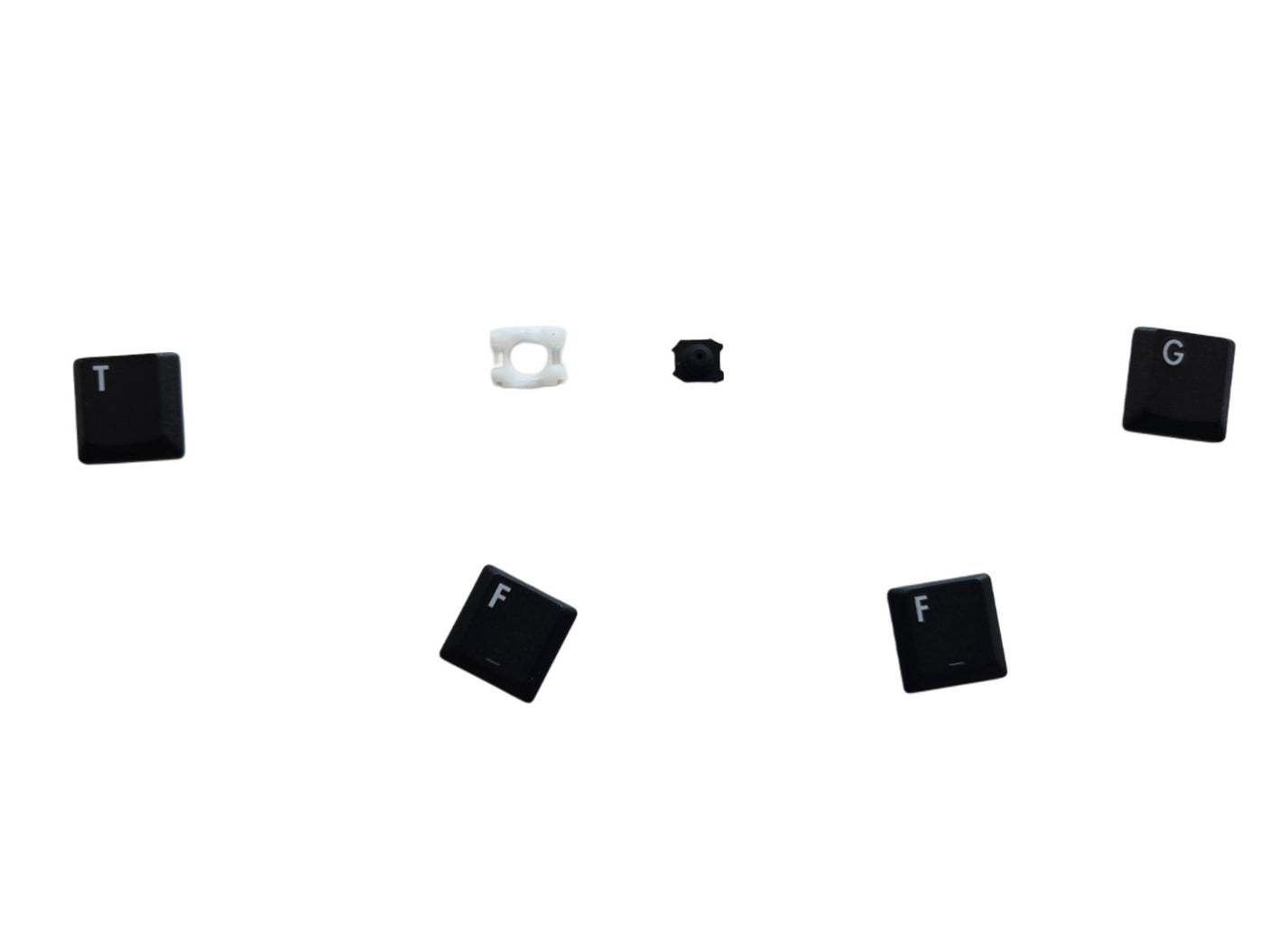 Individual Laptop Keyboard Keycap Key Replacement for HP Pavilion AEKT1TPU011 / Compaq 2100, 2200, 2500