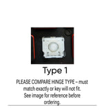 Acer Nitro 5 AN51556 AN515-57 AN515-58 AN517-54 Keyboard Keycap Replacement Keys Type 1