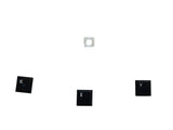 Individual Laptop Keyboard Keycap Key Replacement for Dell Latitude E5440, E6320, E6420, E6430