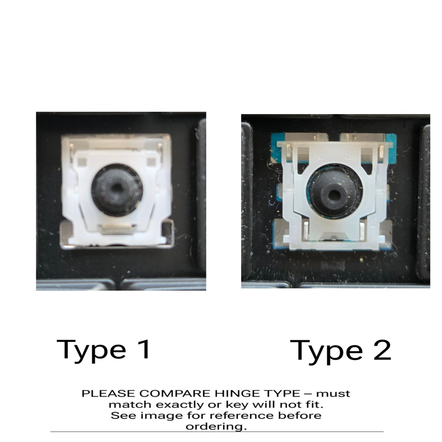 Individual Laptop Keyboard Keycap Key Replacement for Dell Latitude E5430, E6430, E6330 Type 2