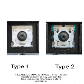 Individual Laptop Keyboard Keycap Key Replacement for Dell Latitude E5430, E6430, E6330 Type 2