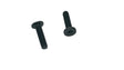 M2.5 x 8mm Screws for Retevis RT27 Radio Belt Clip 10-Pack Black Phillips