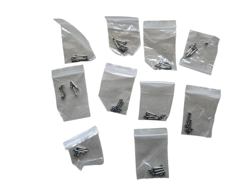 MacBook Pro Unibody Complete Repair Bundle — Bottom Case Screws + HDD Screws + Rubber Feet (A1278 A1286 A1297)