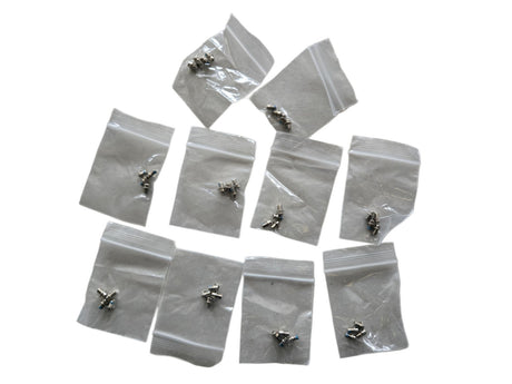 40 PCS / 10 Sets Hard Drive Screw SSD HDD Screws for Apple MacBook Pro A1278 A1286 A1297