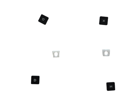 Individual Laptop Keyboard Keycap Key Replacement for Dell Inspiron 15 5552 / 17 5759 (Non-Backlit)