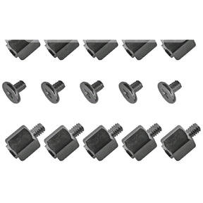 M.2 SSD standoff mounting kit black 10 sets