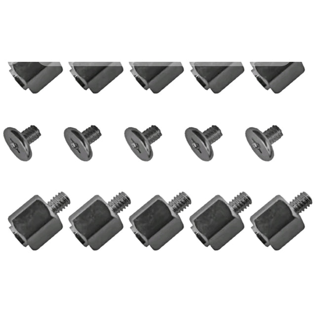 M.2 SSD standoff mounting kit black 10 sets