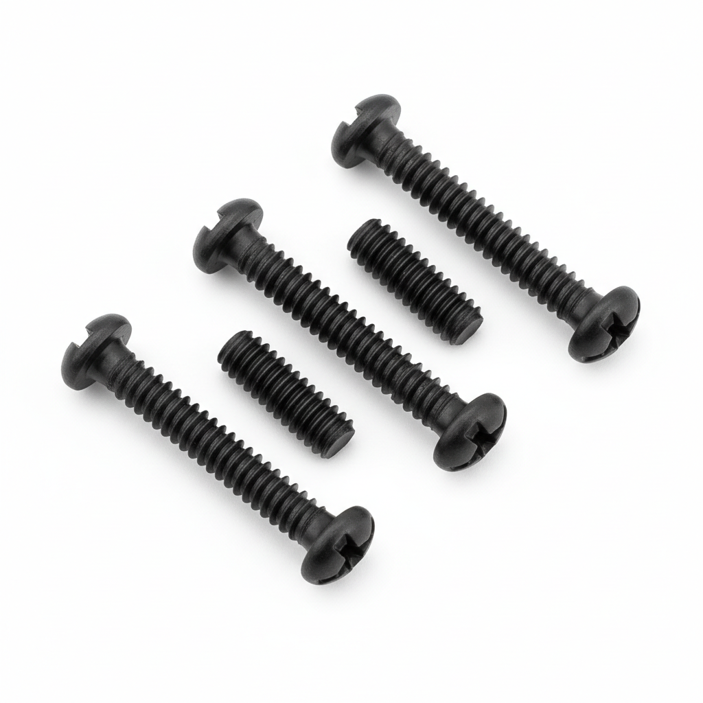 Tri-Lobe Machine Screws M4-0.7 x 14mm Black Oxide for Samsung TV Stand 6003-001334 Replacement