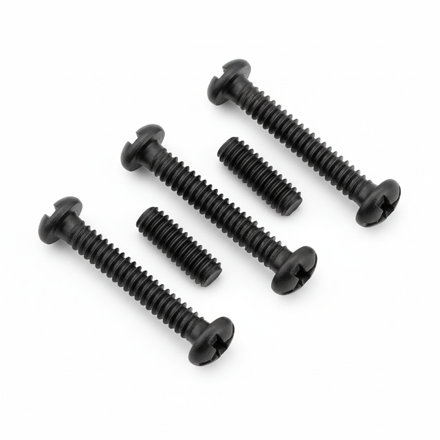 Tri-Lobe Machine Screws M4-0.7 x 14mm Black Oxide for Samsung TV Stand 6003-001334 Replacement