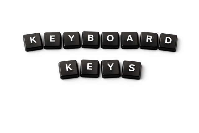 Individual Keyboard Keycap Key Replacement for Logitech K740 (Black)