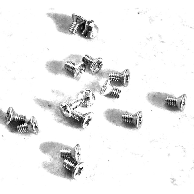 M2 x 4mm Countersunk Screws for Lenovo ThinkPad E14 / ThinkPad E15 / ThinkPad R14 / ThinkPad S3 Gen 2 Motherboard Replacement – 10-Pack Silver Zinc