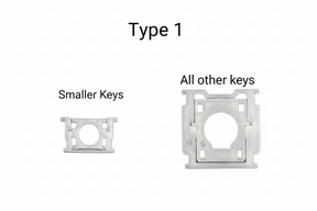 Individual Laptop Keyboard Keycap Key Replacement for Asus ROG ZEPHYRUS G14 (GA401) Type 1