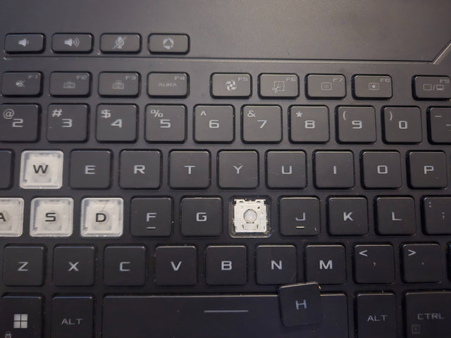 Asus TUF FA507 FX507 Keyboard Keycap Replacement Keys