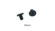 M3 x 4mm Phillips Flat Head Screw for Ring Doorbell Terminal Replacement - Single Replacement Black