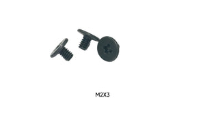 M2 x 3mm Phillips Flat Head Screws for NVMe M.2 SSD Motherboard Securing 50-Pack