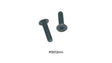 M3 x 12mm Phillips Flat Head Screw for RC Car/Truck Chassis Mount - Single Replacement Black